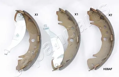 Produktbild von JAPANPARTS Bremsbackensatz Trommelbremse Hinten für HYUNDAI SANTA FÉ I (SM) GF-H08AF
