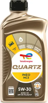 Produktbild von TotalEnergies Quartz Ineo MC3 für 5W-30 1 Liter Motoröl Motorenöl 505 01 229.52 RN0700 RN0710 DEXOS 2 MS-11106 9.55535-S3 OV0401547-D30 OV0401547-G30