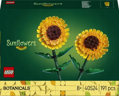 Produktbild von Lego Creator 40524 Sonnenblumen-Dekoratives Set Geschenk 191 Teile 25 cm