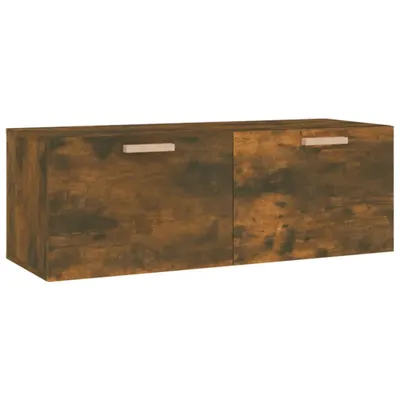 Immagine prodotto di vidaXL Armadio a muro in rovere fumé 100x36,5x35 cm materiale a base di legno