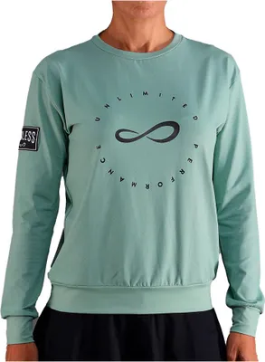 Immagine prodotto di Felpa Endless Inner Tech Verde S Donna Verde S