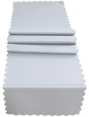 Immagine prodotto di Runner da tavolo 40 x 150 cm in grigio chiaro per tavolo da pranzo e cucina