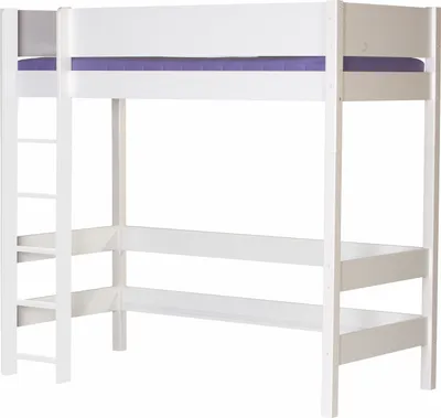 Produktbild von Hochbett 90x200cm Weiß