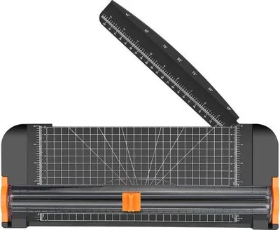 Produktbild von Papier schneiden mit einer 12 Zoll Scheren für A4, A3, A5 Fotos und Bastelprojekte