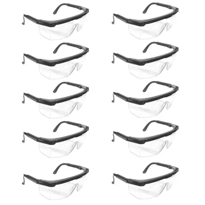Produktbild von 10x Schutzbrille mit Bügel, und Seitenschutz EN -166, verstellbar