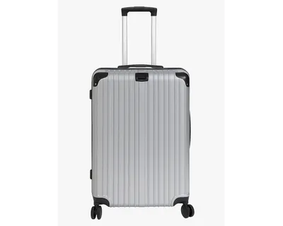 Produktbild von Koffer Kofferset Reisekoffer Hartschalen Trolley Handgepäck L, silber , A973