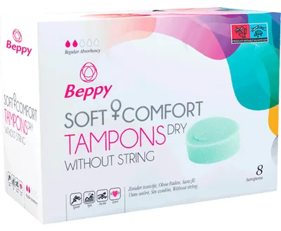 Produktbild von Tampons - Beppy Dry Tampons 8 Stück Dry