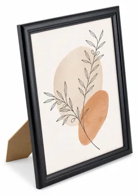 Produktbild von Artus Kunststoff Bilderrahmen Wanddeko Collage Poster Bilder Foto Rahmen - Farbe: Schwarz | Format: 21x30