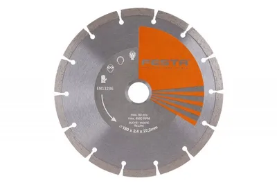 Zdjęcie produktu dla Tarcza diamentowa FESTA segment 180x2,4x22,2 mm