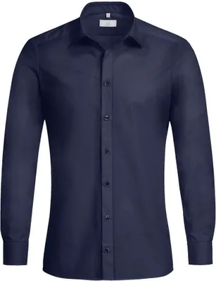 Produktbild von GREIFF Herren Hemd 1/1 SF Basic 6720-1120-20 Gr. 39/40 marine