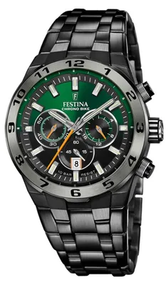 Produktbild von Festina Herren Uhr Sport Edelstahl Armbanduhr schwarz UF20673/2