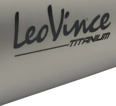 Produktbild von Schalldämpferhülle LeoVince Auspuff-Ersatzteil Hülle Endschalldämpfer, Titanium, 160mm, rechts für LV-10