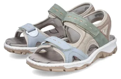 Produktbild von Rieker Damen-Sandalette Mehrfarbig, Farbe:multicolor, EU Größe:42
