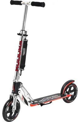 Image de Hudora 14724 Scooter à grandes roues RX 205, noir / rouge
