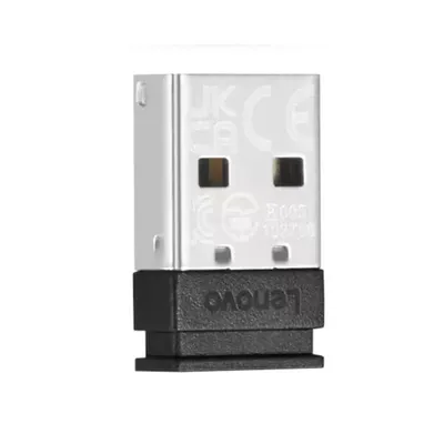 Produktbild von Lenovo 4XH1D20851, USB-Receiver, 18,4 mm, 12,3 mm, 4,5 mm, 1,57 g, Schwarz