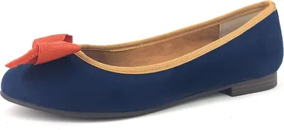 Produktbild von Marco Tozzi Ballerina Blau in Gr. 40