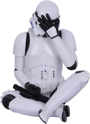 Imagen del producto de Figura Stormtrooper See No Evil 10 cms