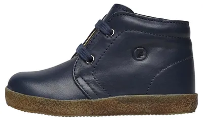 Immagine prodotto di Babyschoen - Scarpa con lacci realizzata in pelle scamosciata blu navy