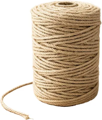 Produktbild von Jutekordel 4 mm, 100 m lange Schnur für Garten und Bastelarbeiten
