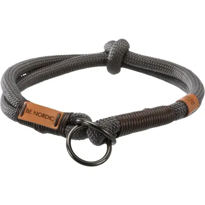 Immagine prodotto di BE NORDIC collare a strappo 50 cm/ø 13 mm grigio scuro/marrone
