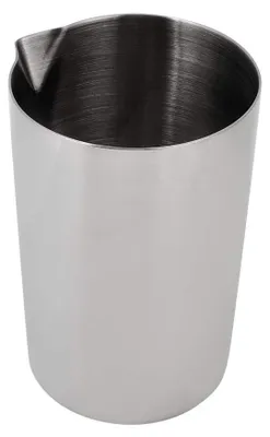 Mengglas aus Edelstahl, 500 ml, 12,3 cm Höhe