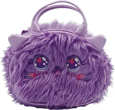 Obrázek produktu pro Dětská taška Monster Bag fialová - útulný vzhled pro malé dobrodruhy