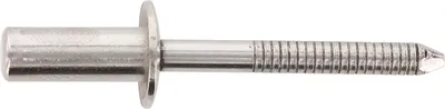 Produktbild von ISO16585 Dichtblindniete Flachrundkopf 4.0x 10 Edelstahl mit gerilltem Nietdorn