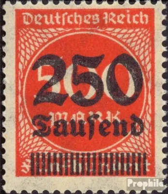 Produktbild von Briefmarken Deutsches Reich 1923 Mi 296 gestempelt Hochinflation