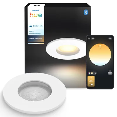 Obrázok produktu pre Philips Hue White ambience 8721103072962, Bluetooth/Zigbee, Biela, GU10, 2200 K, 6500 K, 40°