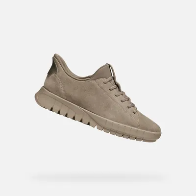 Produktbild von Geox Hellbraune Flextride Plus Damen-Sneaker 40