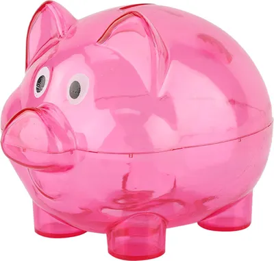Image de Mignon cochon couleur créative cochon banque cadeau d'anniversaire cochon banque jouet(Rose Pink)