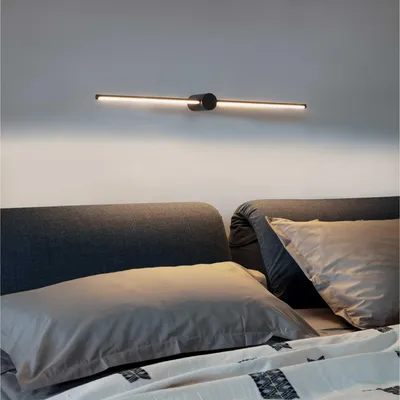 Produktbild von Zeitgenössische Wandleuchte Aluminium Schwarz Led 13W 3000K Ip44
