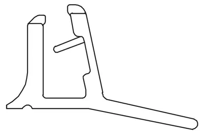 Immagine prodotto di Profilo di tenuta per doccia, lato sinistro