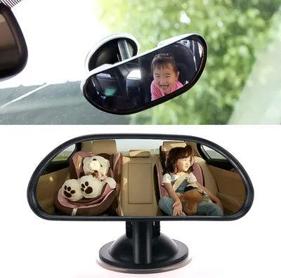 Immagine prodotto di Auto 360 gradi regolabile ventosa retrovisore bambino specchio convesso