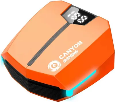 Produktbild von Canyon GTWS-2, Kabellos, 20 - 20000 Hz, Gaming, 46 g, Kopfhörer, Orange