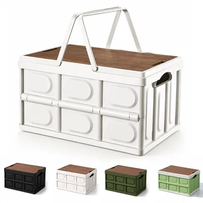 Produktbild von SolidKeus – Faltbare Aufbewahrungsbox mit Deckel für Camping und Reisen