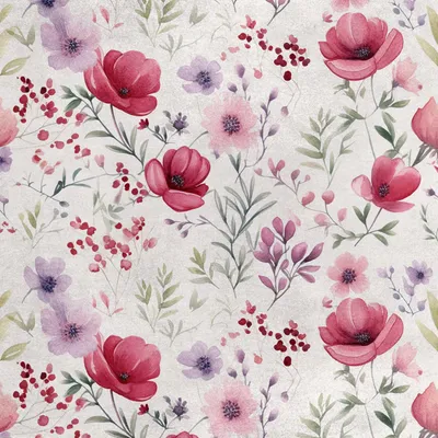 Image de Tissu velours royal en polyester pour la couture - Motif fleurs - RDX2960