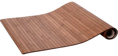 Produktbild von Bathroom Solutions | Badematte - Bambus - 80 cm - Hellbeige - Rutschfest - Ideal für Badezimmer und Balkon