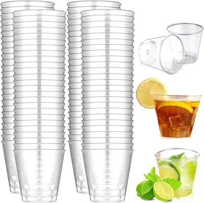 Obrázek produktu pro Plastové sklenice na nápoje, sada 6 kusů, nerozbitné, vhodné na party