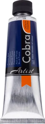 Produktbild von Cobra Artist Wassermischbare Ölfarbe Tube 150 ml Preussischblau 508