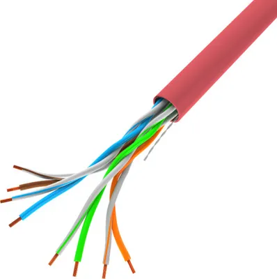 Produktbild von Lanberg LCU5-10CC-0305-R Síťový kabel 305 m Cat5e U/UTP (UTP) červený (LCU5-10CC-0305-R)