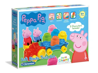 Produktbild von Clementoni Peppa Pig Clemmy Blöcke