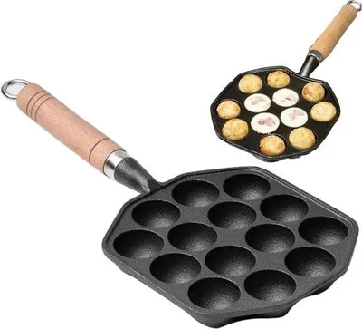 Obrázek produktu pro Pánev na mini palačinky, nerezová ocel, 7–10 cm