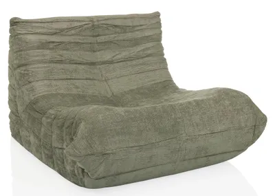 Image de hjh LIVING Fauteuil de détente Sitzolo Tissu Fauteuil de détente rembourré