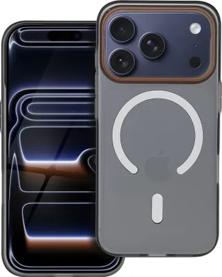 Produktbild von Case Go Orange Magnet Hülle Schwarz Kompatibel mit iPhone 17