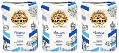 Produktbild von Pizzamehl Farina Classica Doppio 00 5 kg – Caputo-3x