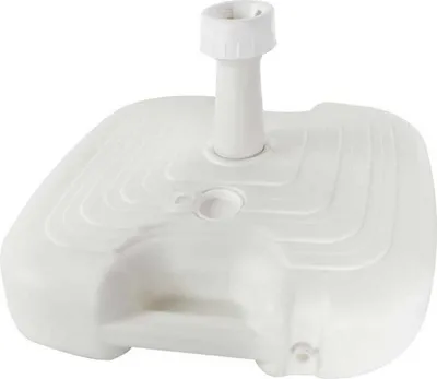 Produktbild von Chillvert 17l Sonnenschirm Basis 46x46x12 Cm Weiß Weiß One Size
