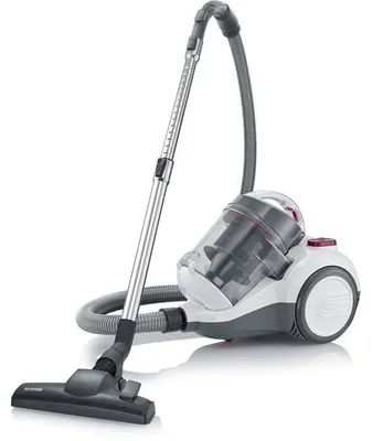 Immagine prodotto di Aspirapolvere a traino senza sacco SEVERIN CY7088, 750 W, capacità 2 litri, filtro HEPA 13, colore bianco e rosso