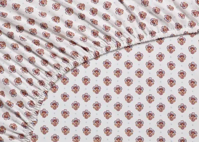 Produktbild von Pip Studio Spannlaken Jaipur Flower Farbe Light Pink Größe 180x200