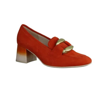 Produktbild von Gabor 45205-13 Damenschuhe, Pumps, Leder, Pumpkin(Orange), Louis XV Absatz - Damenschuhe Top Trends, Mehrfarbig, leder (samtchevreau), absatzh&oumlhe: 50 mm